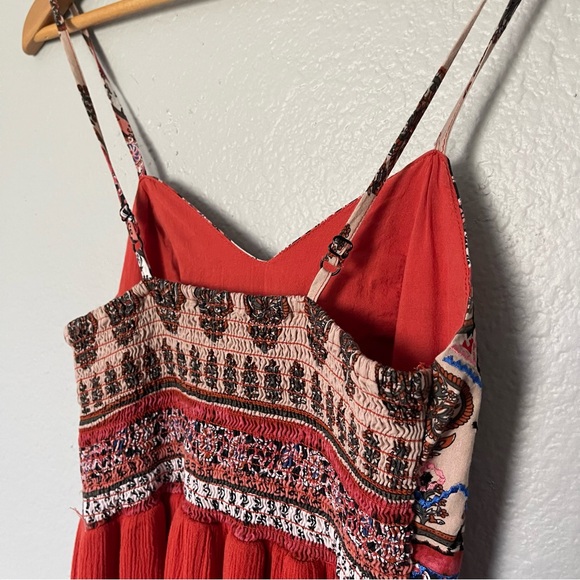 Xhilaration Bohemian Embroidered Maxi Dress Size XS - Picture 4 of 7